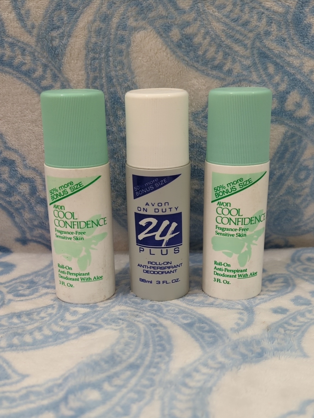 Avon Cool And Confidence Roll On Deodorant With Aloe